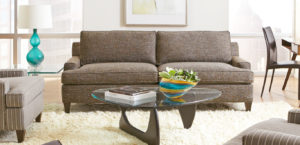 CORT Chelsey Living Room with Wingnut Table