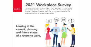 CORT Furniture Rental return to the workplace survey Facebook header