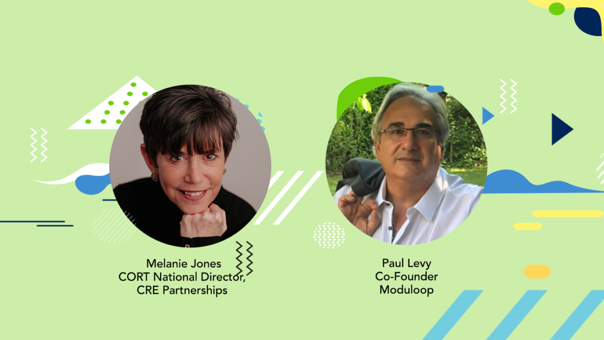 Melanie Jones and Paul Levy discuss the circular economy in CRE