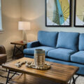 Prose Hardy Yards Model Apartment featuring items from CORT Furniture Rental