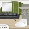 Luxe Minimalism Living Room